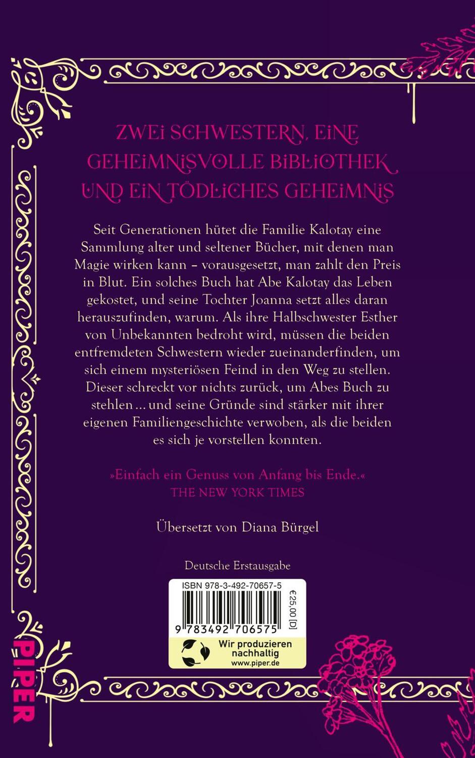 Rückseite: 9783492706575 | Ink Blood Mirror Magic | Emma Törzs | Buch | 560 S. | Deutsch | 2023