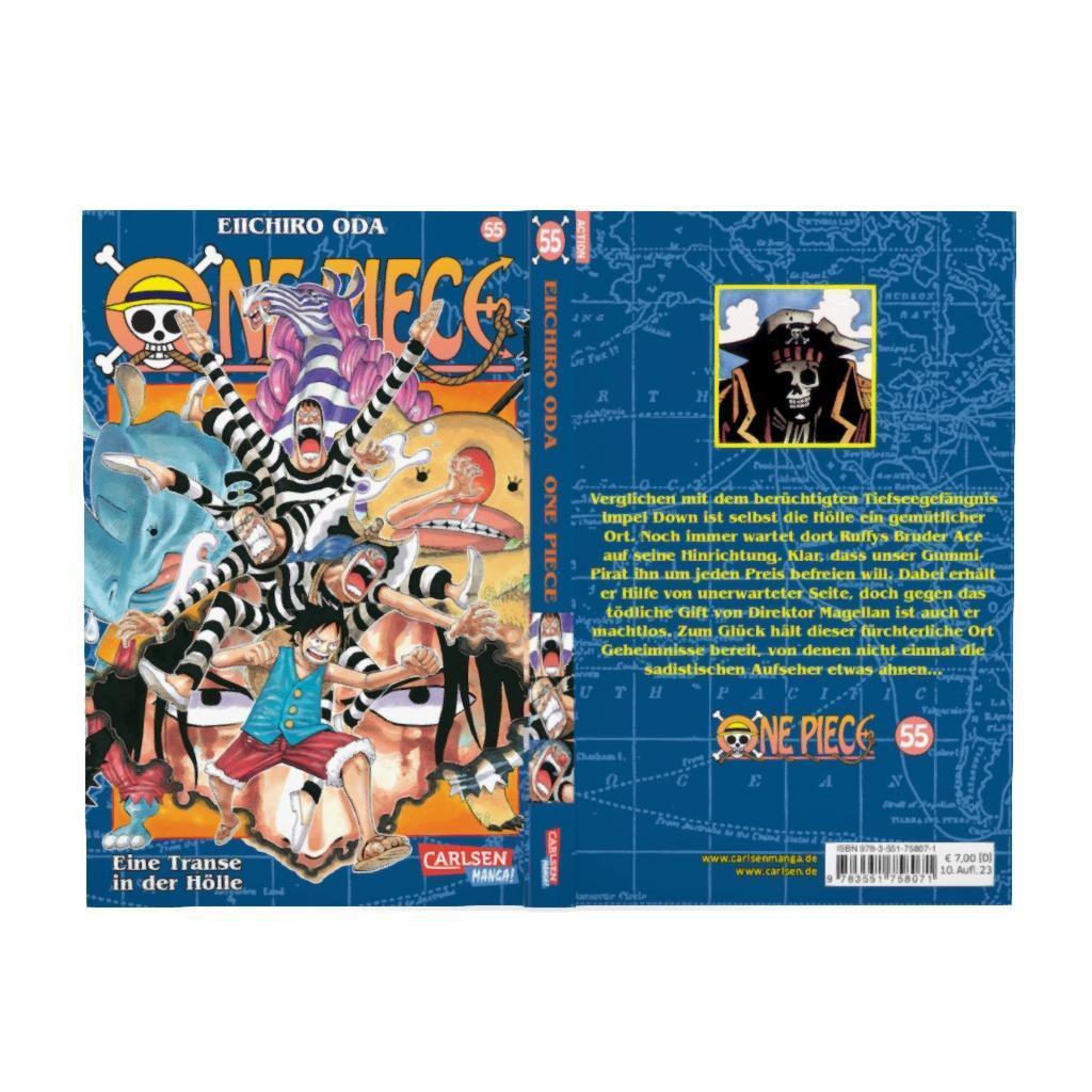 Bild: 9783551758071 | One Piece 55. Eine Transe in der Hölle | Eiichiro Oda | Taschenbuch