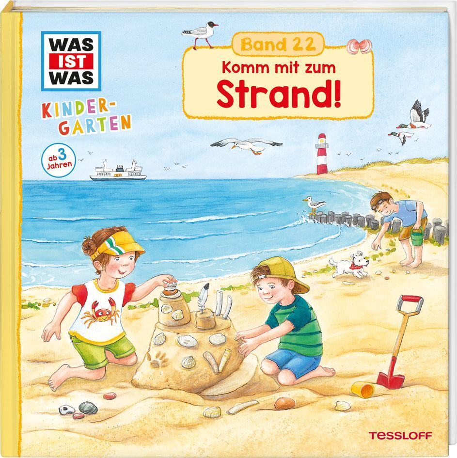 Cover: 9783788619725 | WAS IST WAS Kindergarten Band 22. Komm mit zum Strand! | Schreuder