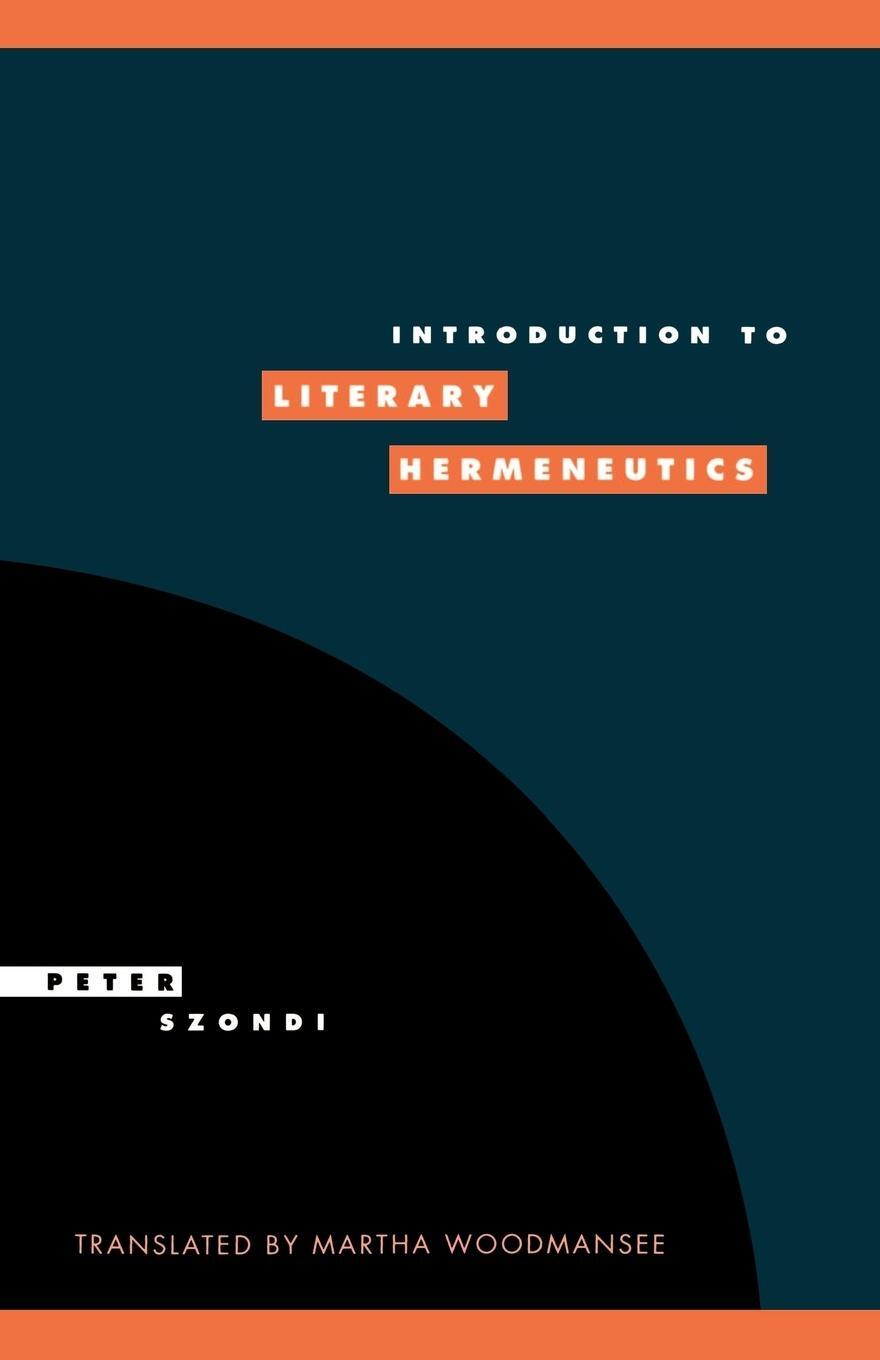 Cover: 9780521459310 | Introduction to Literary Hermeneutics | Peter Szondi (u. a.) | Buch
