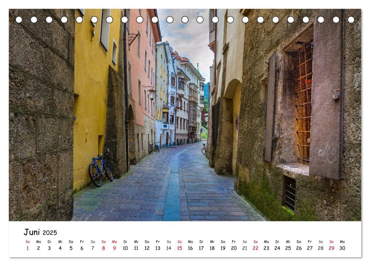 Bild: 9783435439027 | Grüße aus Innsbruck (Tischkalender 2025 DIN A5 quer), CALVENDO...