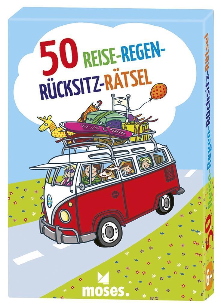 Cover: 4033477211231 | 50 Reise-Regen-Rücksitz-Rätsel | Nicola Berger | Spiel | Deutsch