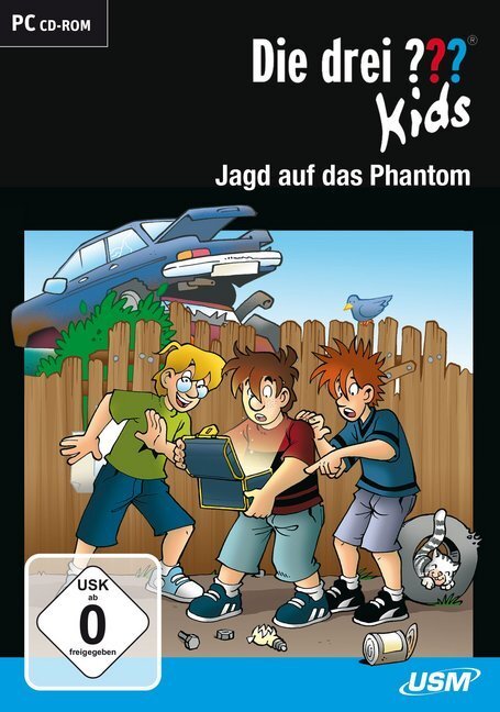 Cover: 4260187455192 | Die drei Fragezeichen Kids - Jagd auf das Phantom, CD-ROM | CD-ROM