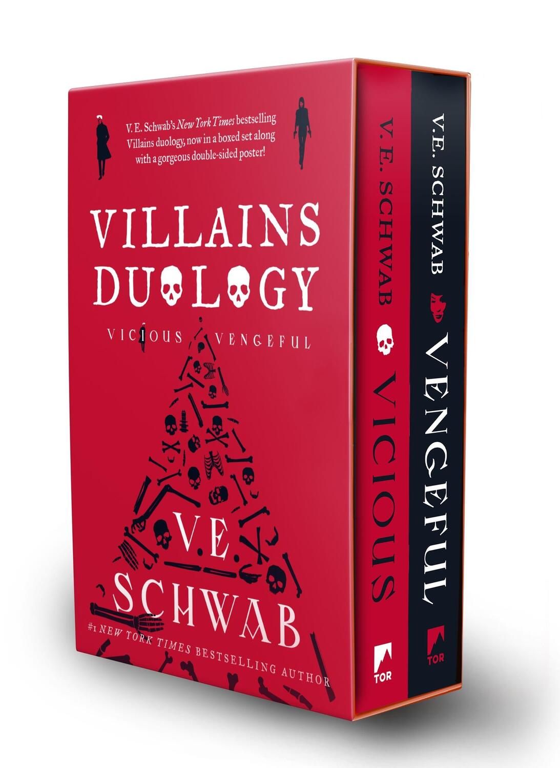 Cover: 9781250789587 | Villains Duology Boxed Set: Vicious, Vengeful | V. E. Schwab | Buch