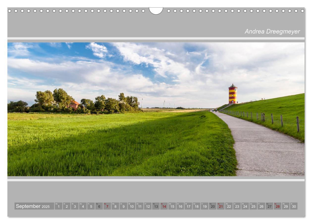 Bild: 9783435417216 | Greetsiel-Panorama (Wandkalender 2025 DIN A3 quer), CALVENDO...