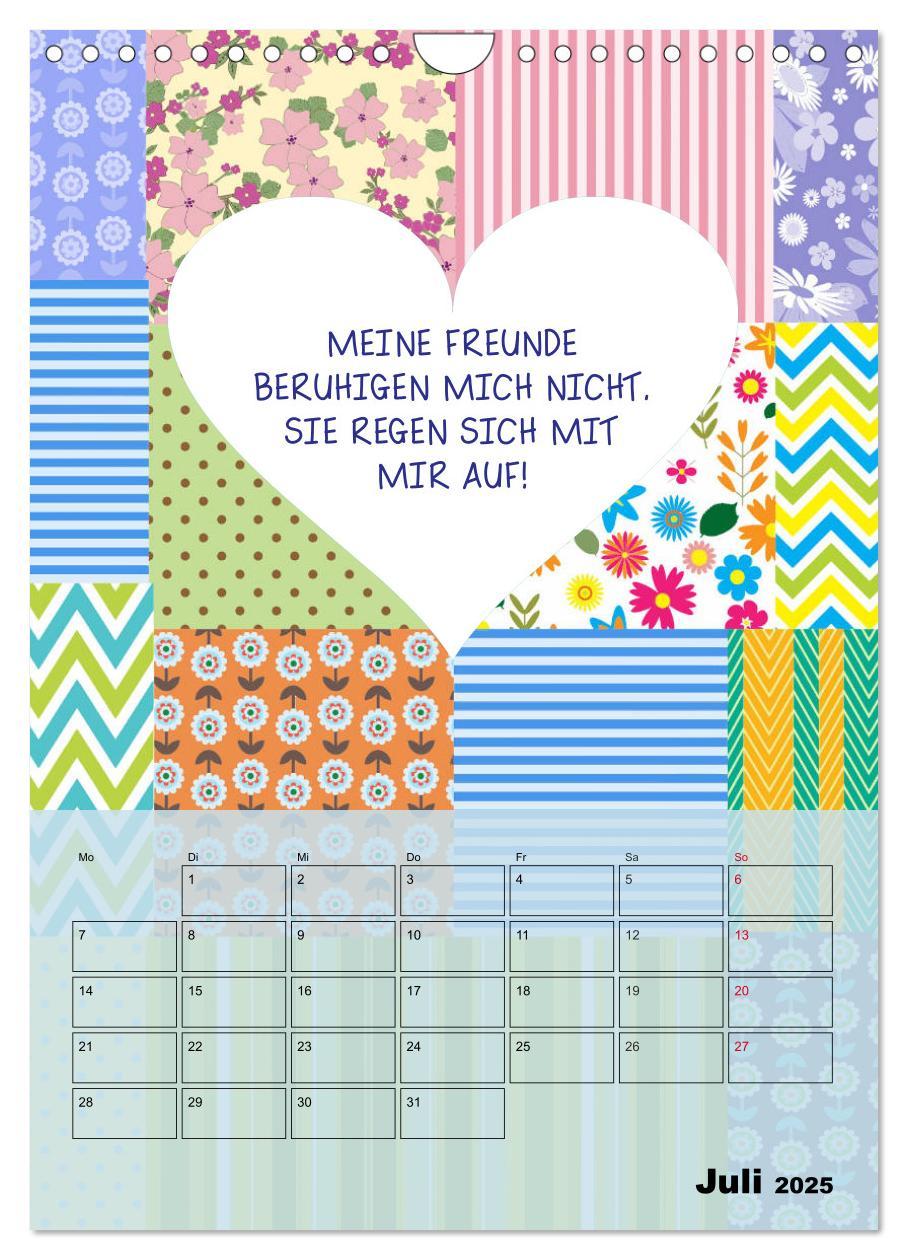 Bild: 9783435948741 | Königin über alles! Typokalender für starke Frauen (Wandkalender...