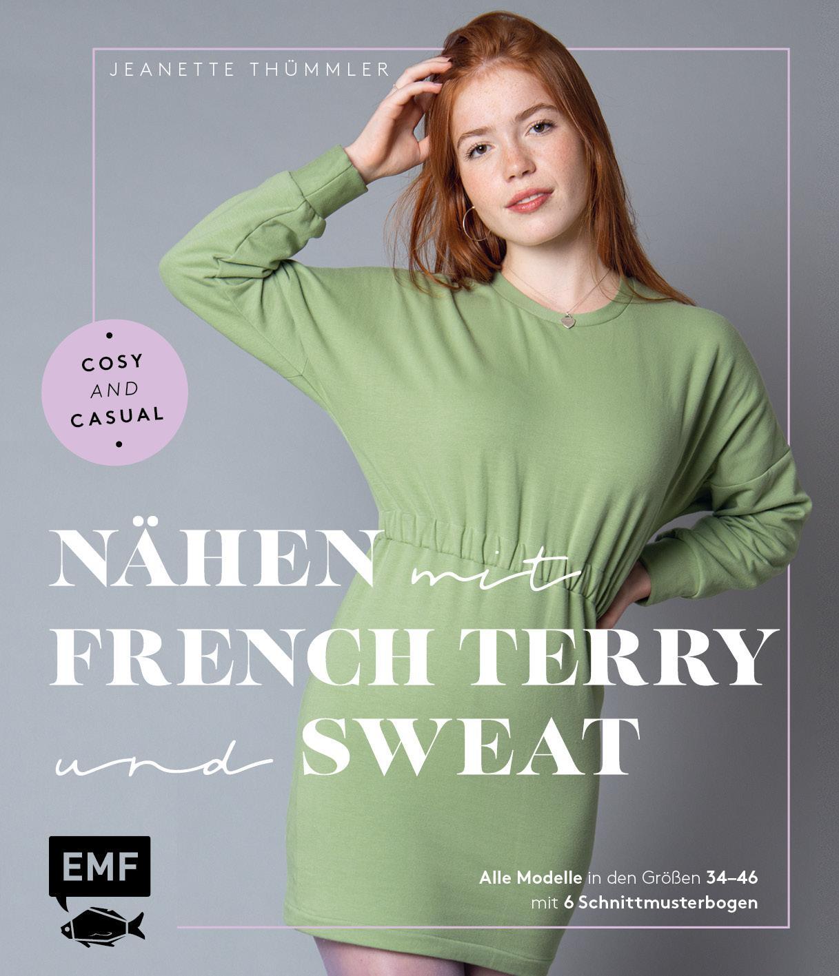 Cover: 9783745915594 | Nähen mit French Terry und Sweat - Cosy and Casual | Jeanette Thümmler