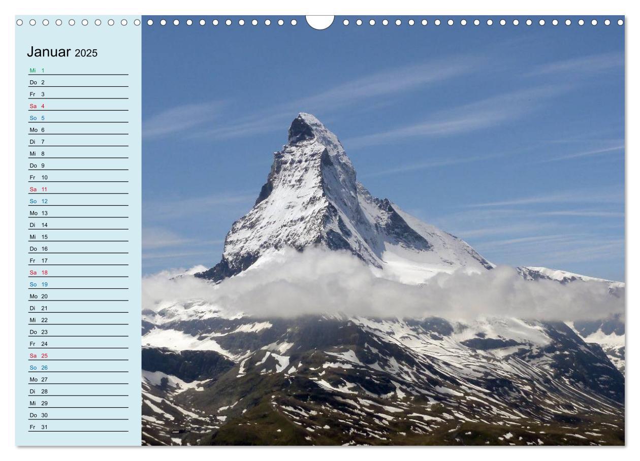 Bild: 9783383977749 | Faszination Horu Fotoimpressionen vom Matterhorn (Wandkalender 2025...