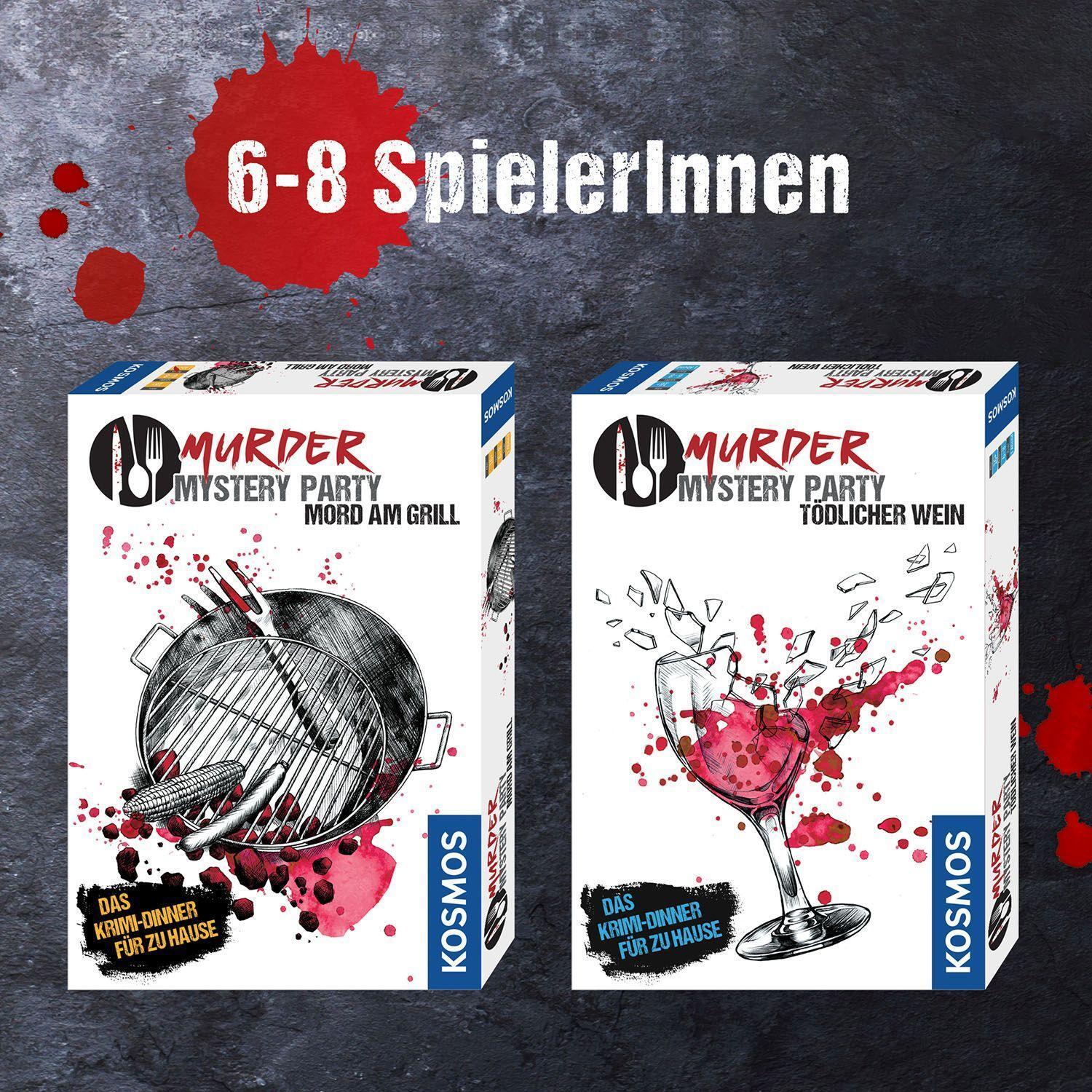 Bild: 4002051695118 | Murder Mystery Party - Mord am Grill | 6 - 8 Spieler | Spiel | Deutsch