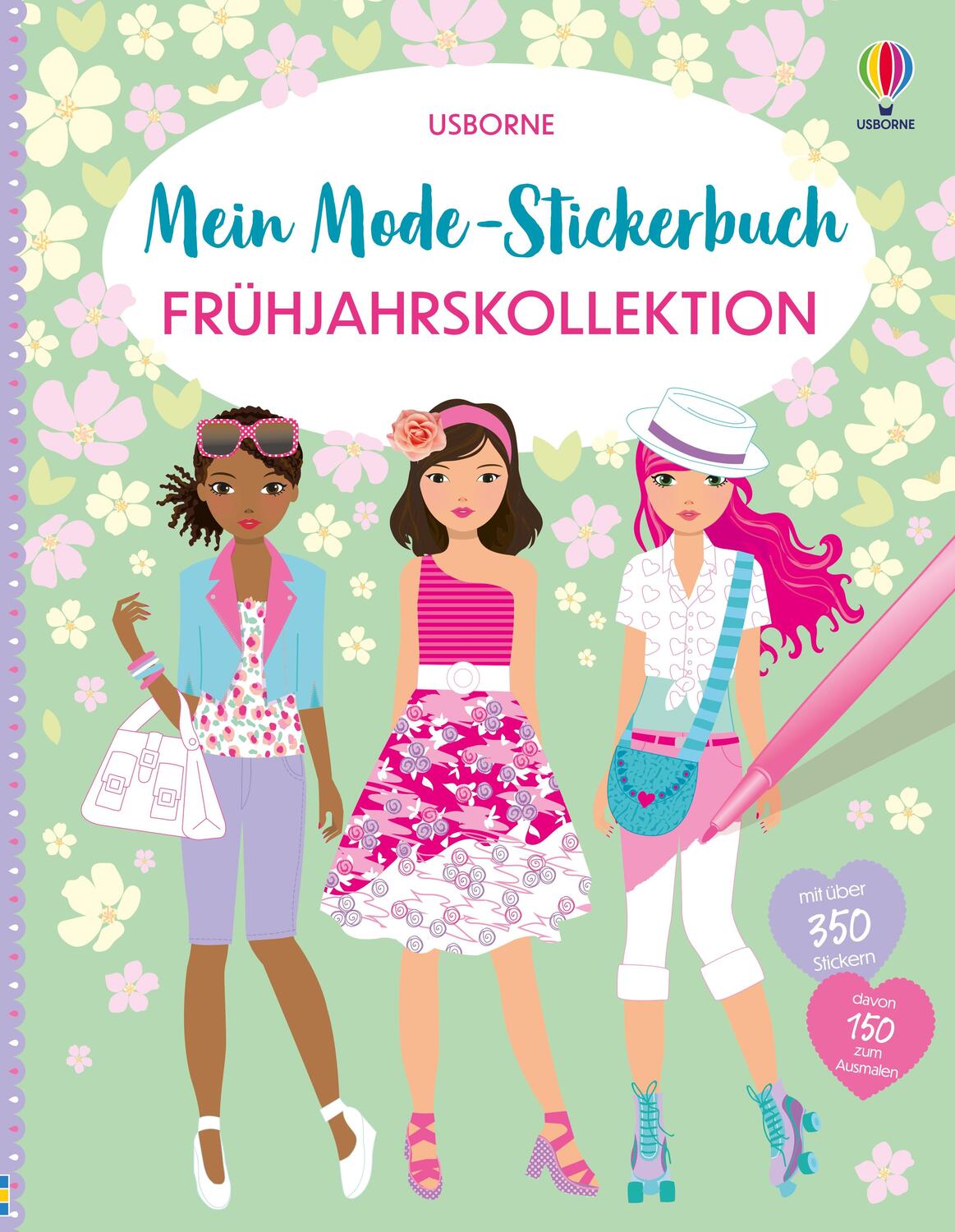 Cover: 9781035701582 | Mein Mode-Stickerbuch: Frühjahrskollektion | Taschenbuch | 44 S.