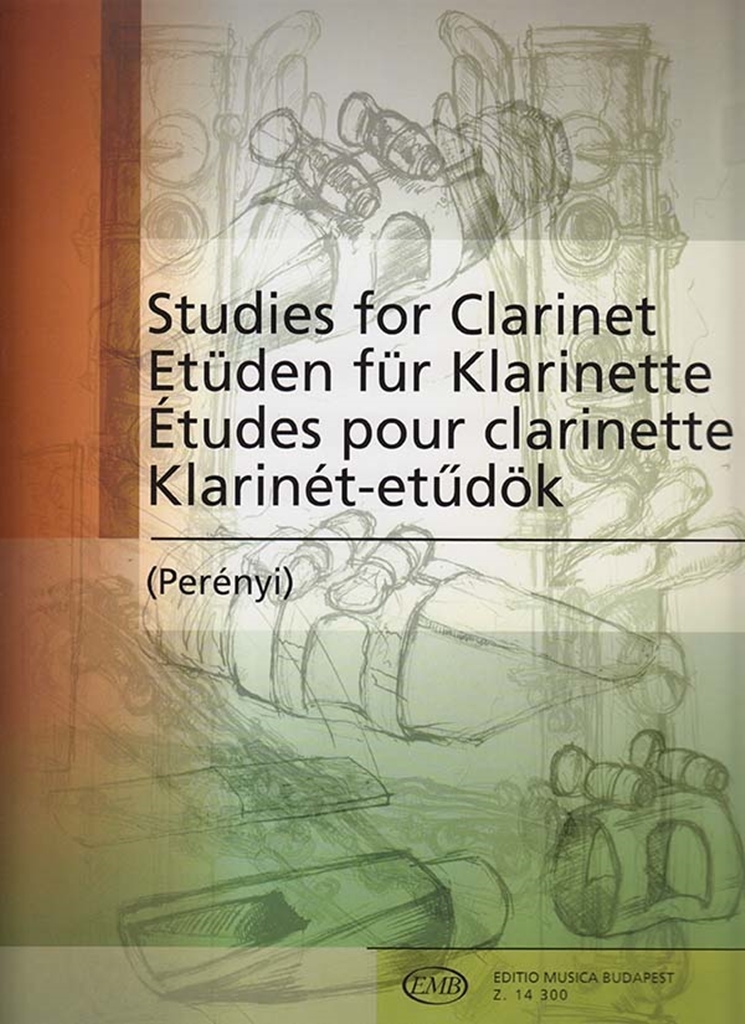 Cover: 9790080143001 | Etüden für Klarinette | Buch | 2002 | Editio Musica Budapest