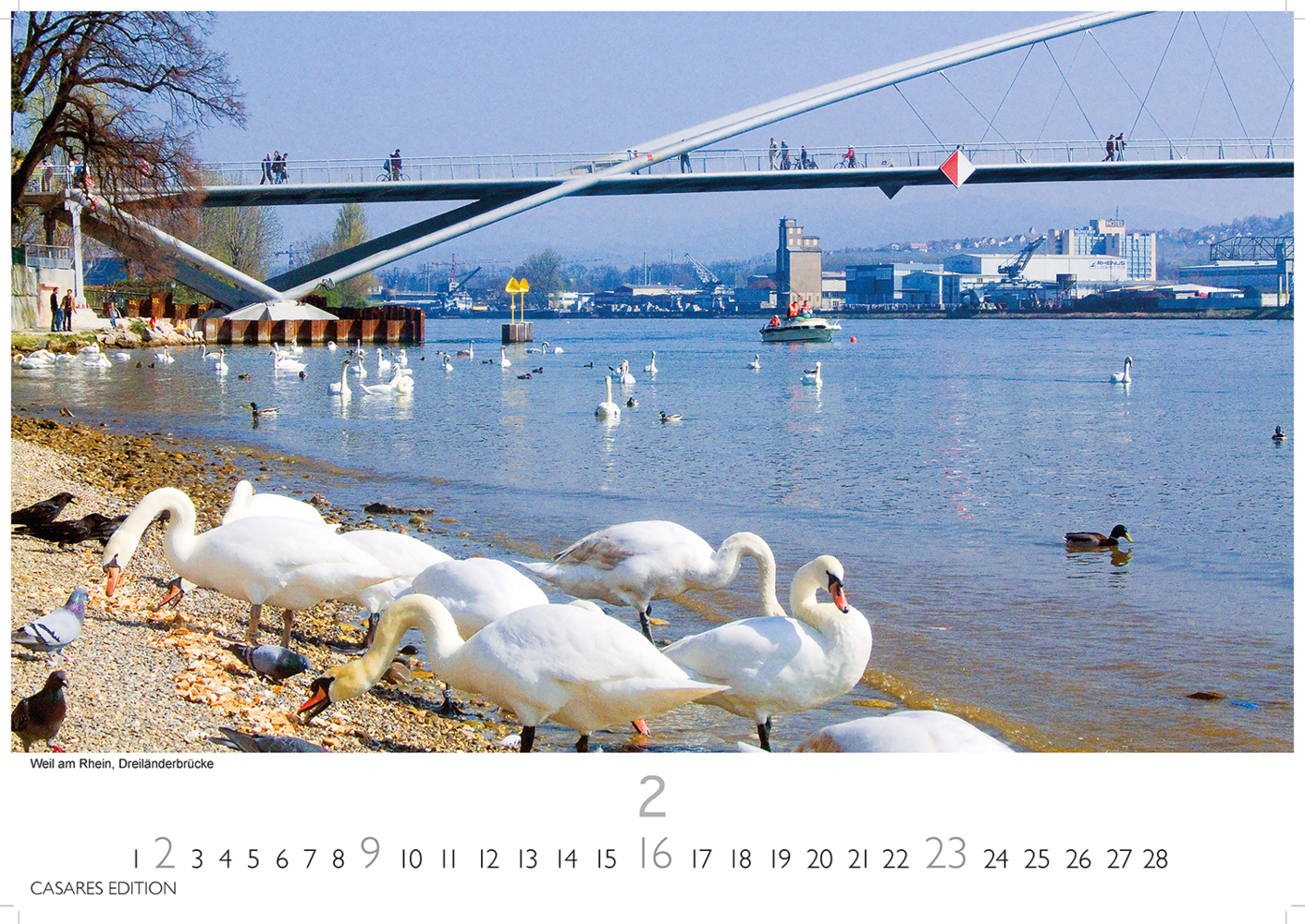 Bild: 9781835243107 | Der Rhein 2025 L 35x50cm | Kalender | 14 S. | Deutsch | 2025