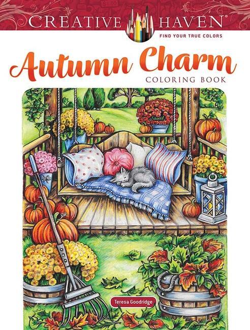 Cover: 9780486848518 | Creative Haven Autumn Charm Coloring Book | Teresa Goodridge | Buch