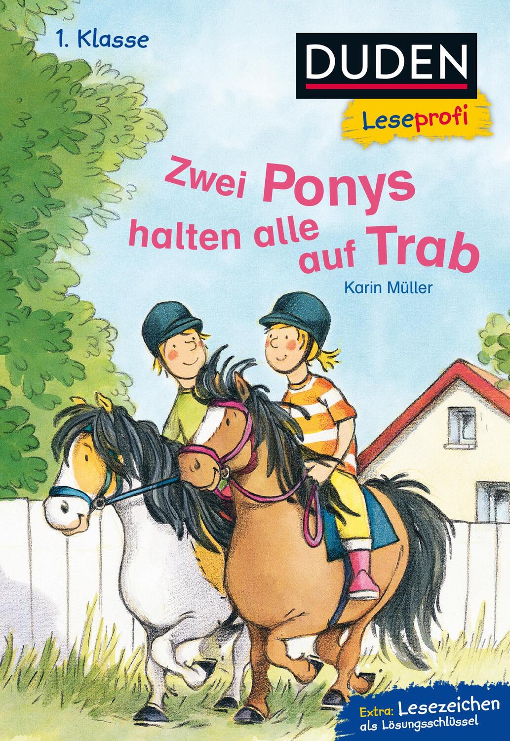 Cover: 9783737333009 | Duden Leseprofi - Zwei Ponys halten alle auf Trab, 1. Klasse | Müller
