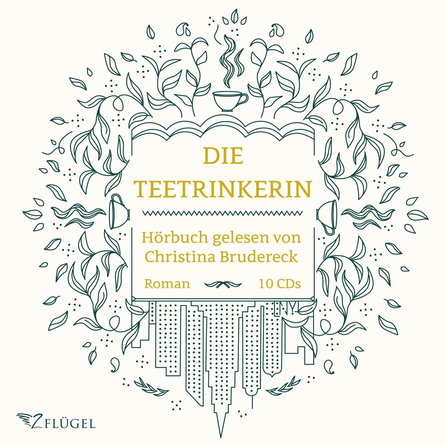 Cover: 9783981899658 | Die Teetrinkerin | Christina Brudereck | Audio-CD | 10 Audio-CDs