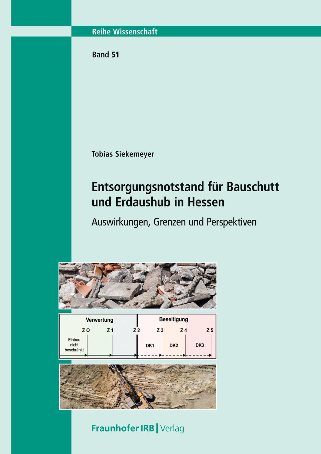 Cover: 9783738807530 | Entsorgungsnotstand für Bauschutt und Erdaushub in Hessen. | Buch