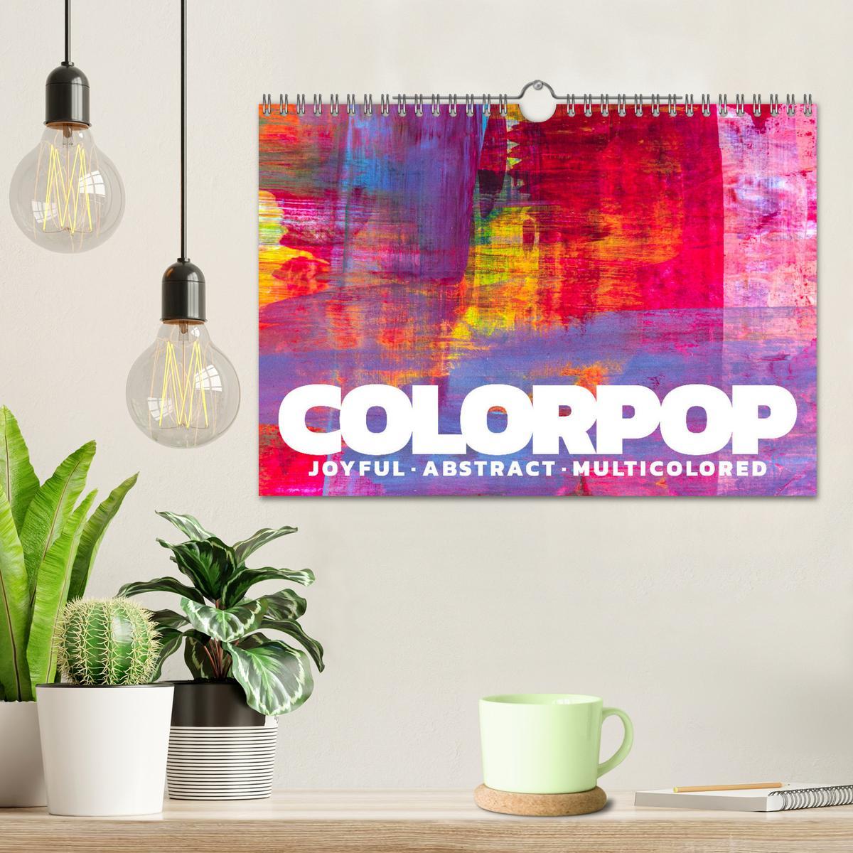 Bild: 9783435160464 | Colorpop - Joyful, abstract. multicolored (Wandkalender 2025 DIN A4...