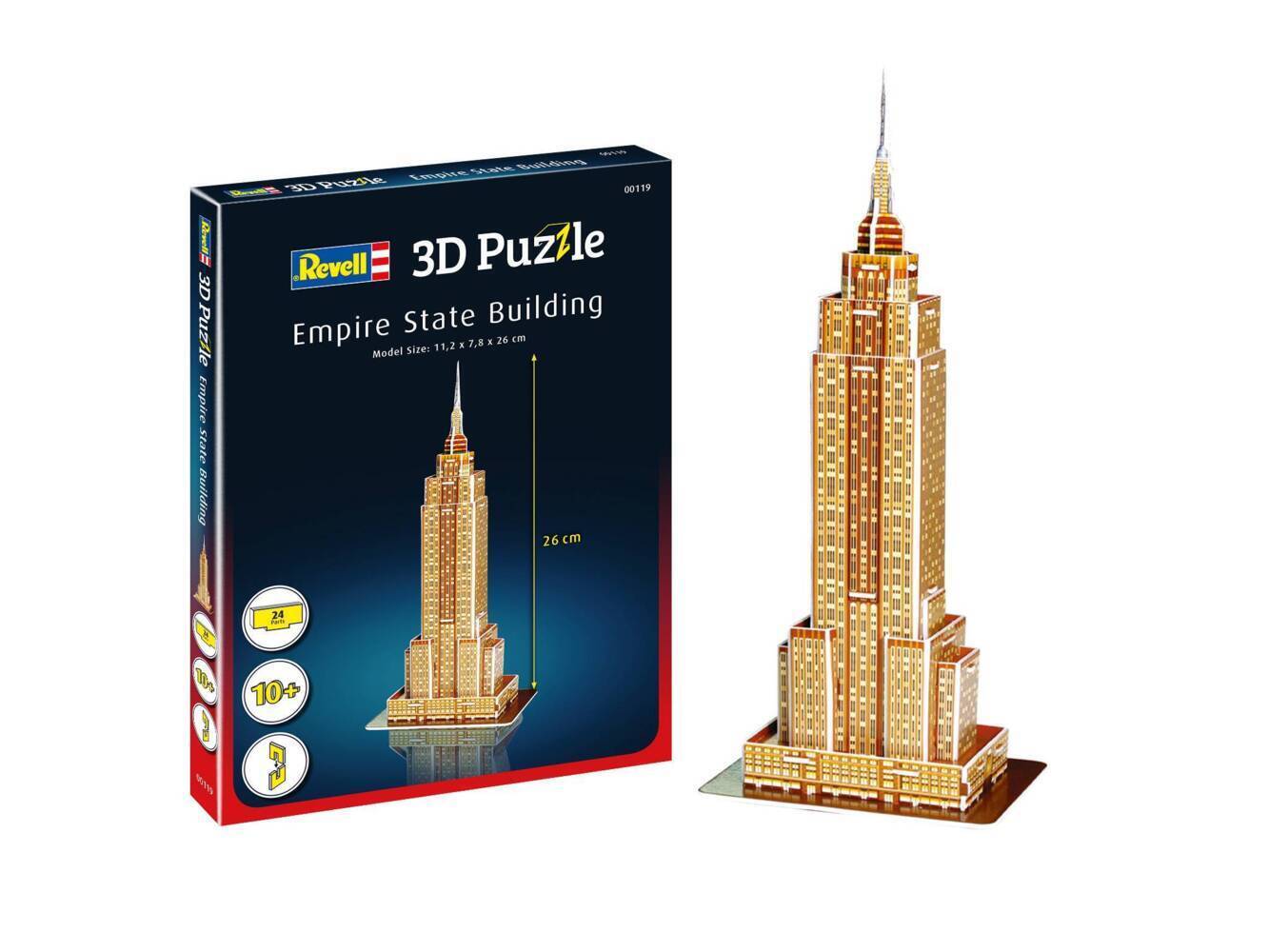 Cover: 4009803001197 | Empire State Building 3D (Puzzle) | Spiel | In Karton | 2021 | Revell