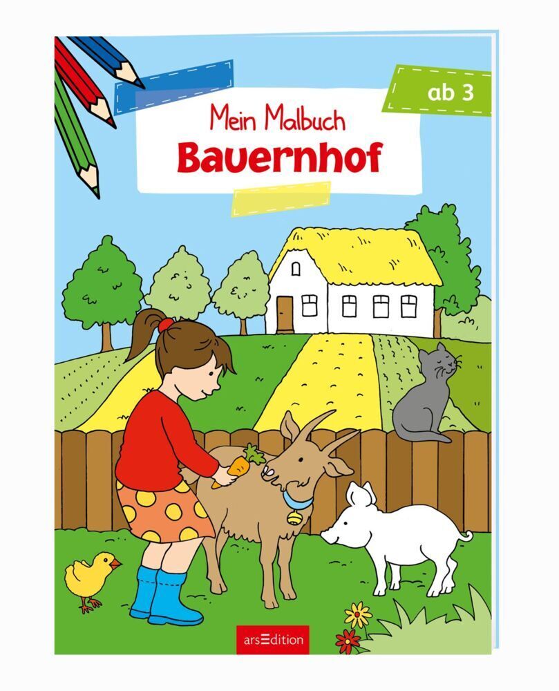 Cover: 9783845817729 | Mein Malbuch - Bauernhof | Corina Beurenmeister | Taschenbuch | 2018