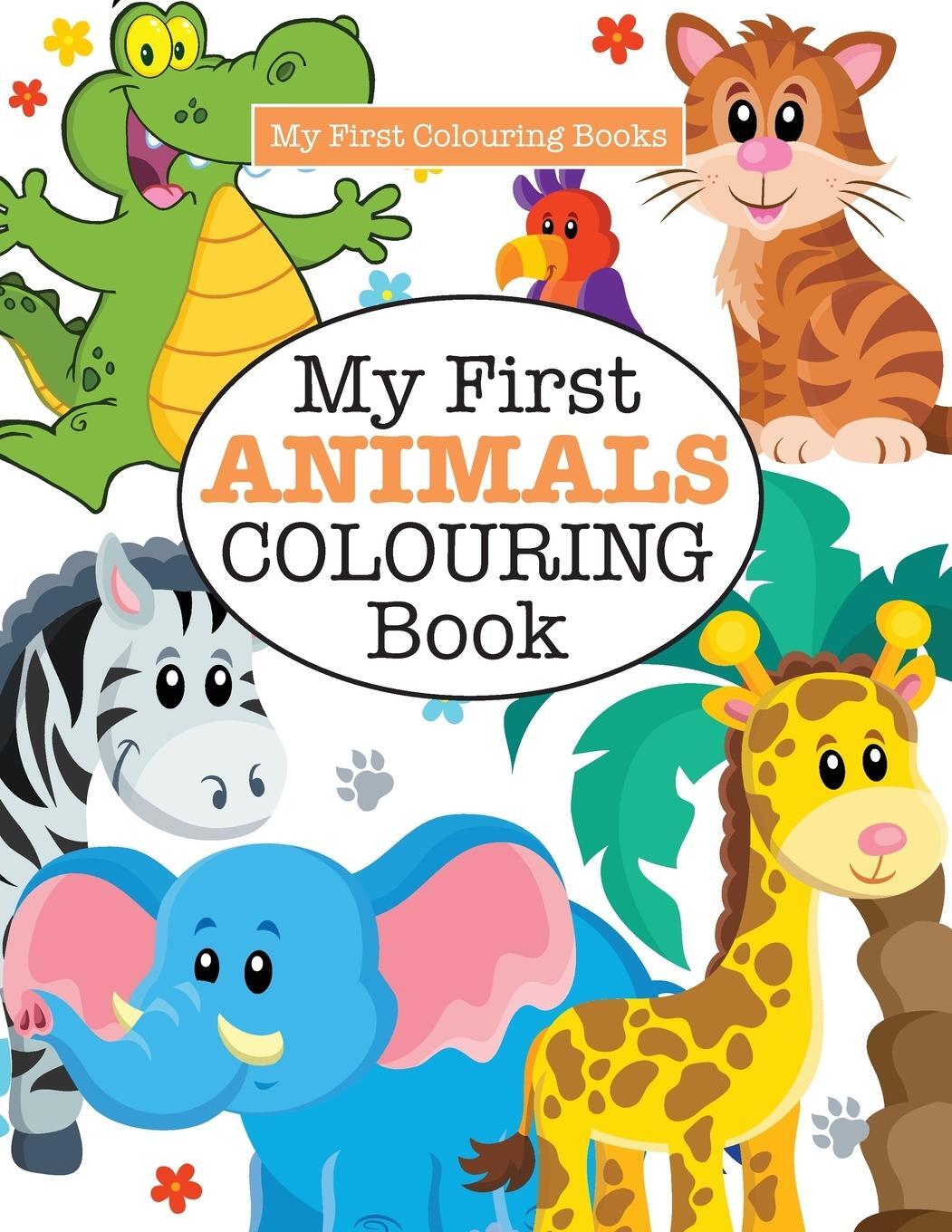 Cover: 9781785951428 | My First ANIMALS Colouring Book ( Crazy Colouring For Kids) | James