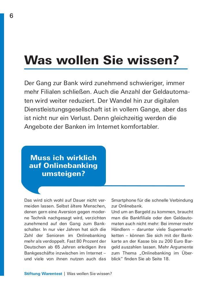 Bild: 9783747107768 | So geht Onlinebanking | Stiftung Warentest | Taschenbuch | 160 S.