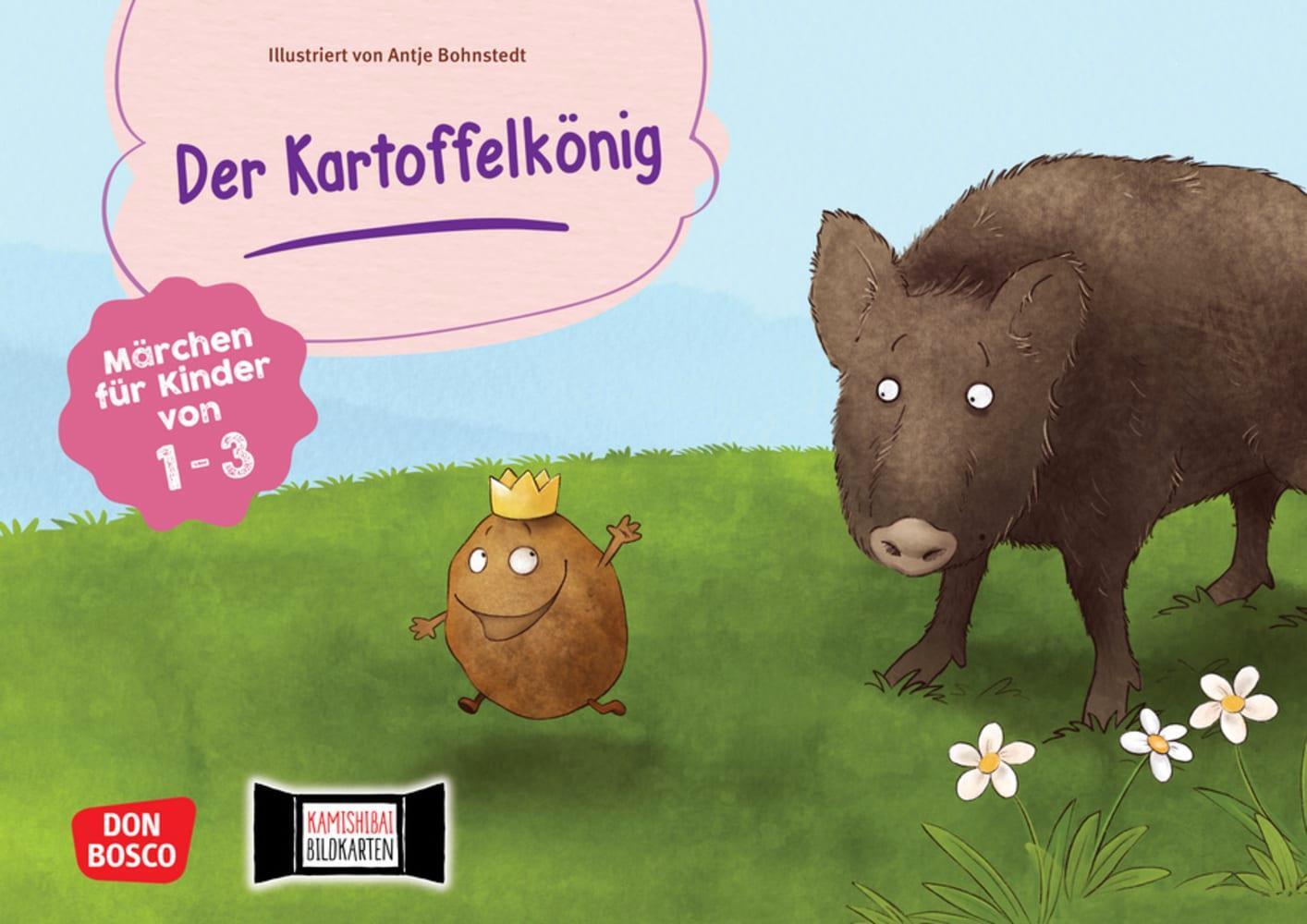 Cover: 4260179517228 | Der Kartoffelkönig. Kamishibai Bildkartenset. | Box | 7 S. | Deutsch