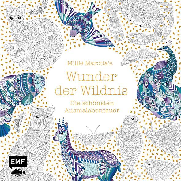 Cover: 9783960936510 | Millie Marotta's Wunder der Wildnis | Die schönsten Ausmalabenteuer