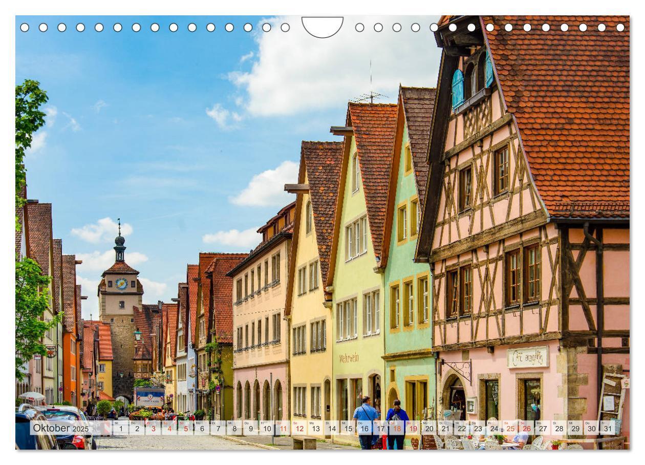 Bild: 9783435229864 | Rothenburg ob der Tauber Impressionen (Wandkalender 2025 DIN A4...