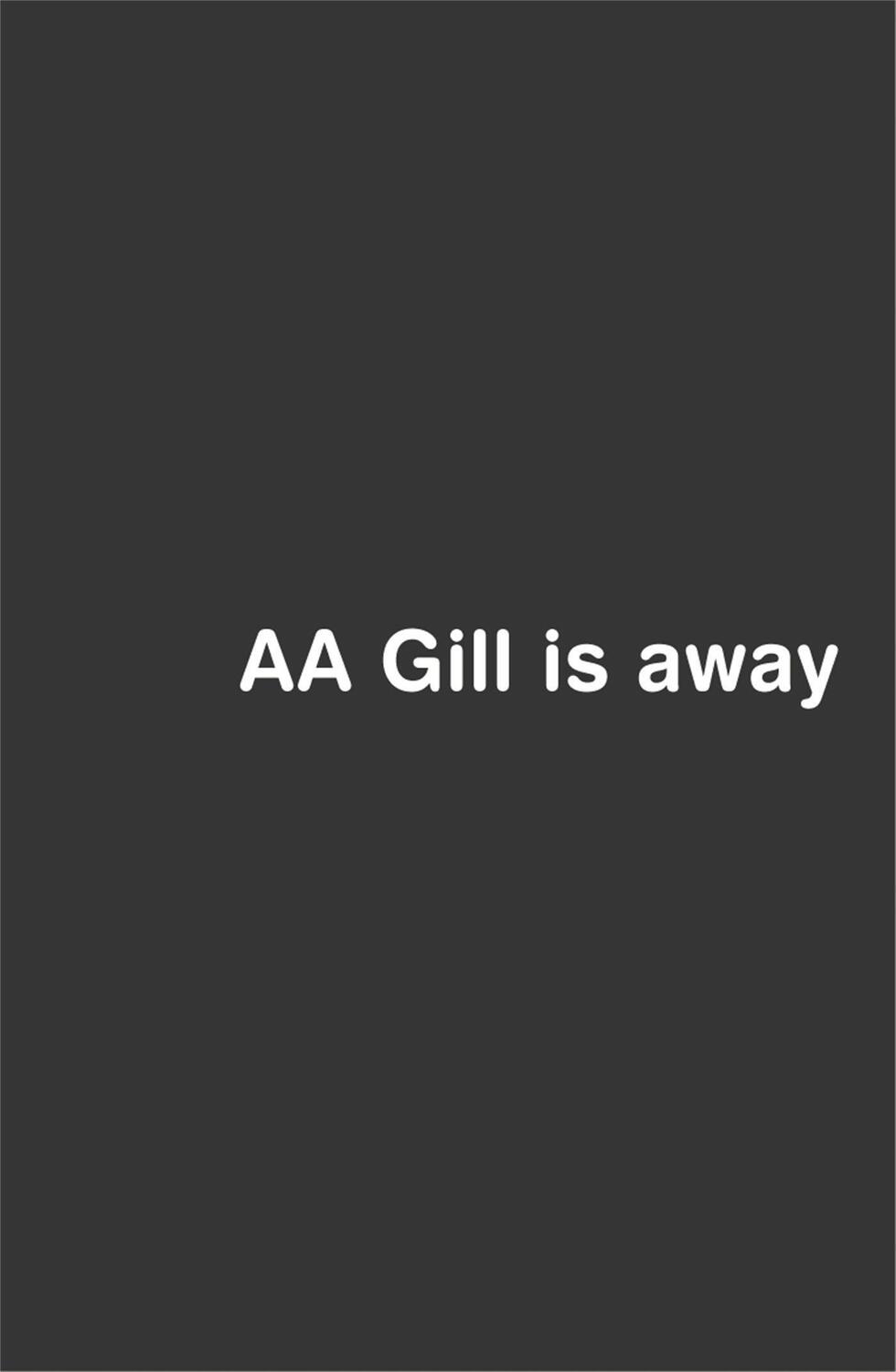 Cover: 9780753816813 | AA Gill is Away | Adrian Gill | Taschenbuch | Englisch | 2003