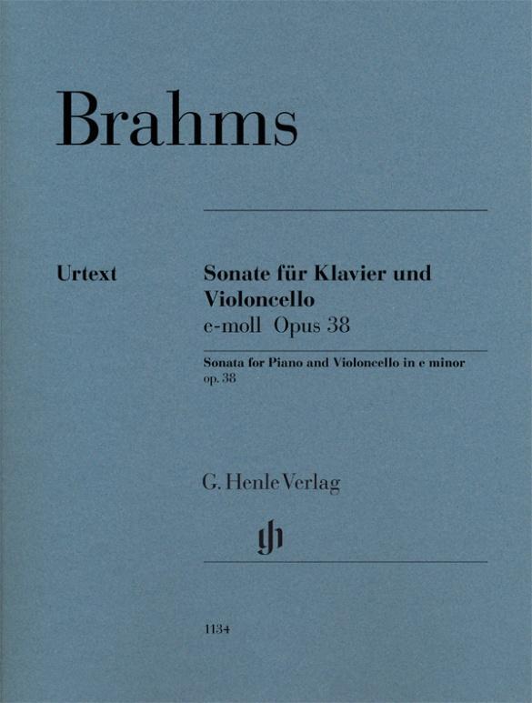 Cover: 9790201811345 | Sonate für Klavier und Violoncello e-moll op.38 | revidierte Ausgabe