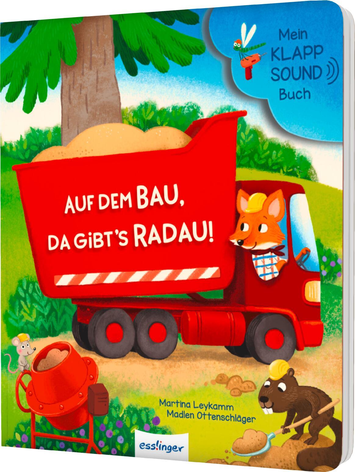 Cover: 9783480239535 | Mein Klapp-Sound-Buch: Auf dem Bau, da gibt´s Radau! | Ottenschläger