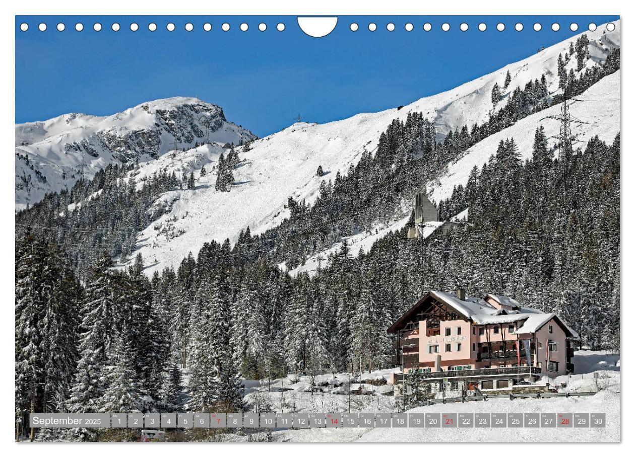 Bild: 9783435160617 | St. Anton am Arlberg (Wandkalender 2025 DIN A4 quer), CALVENDO...