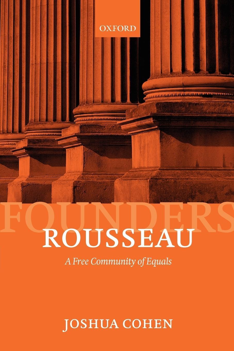 Cover: 9780199581504 | Rousseau | A Free Community of Equals | Joshua Cohen | Taschenbuch