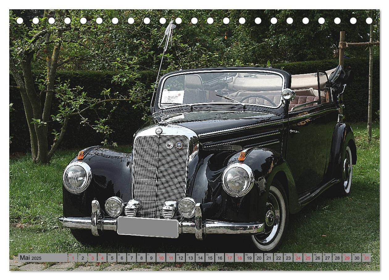 Bild: 9783435582020 | Oben ohne Oldtimer (Tischkalender 2025 DIN A5 quer), CALVENDO...