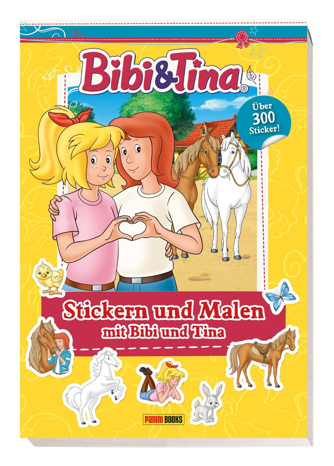 Cover: 9783833242496 | Bibi &amp; Tina: Stickern und Malen mit Bibi und Tina | Panini | Buch
