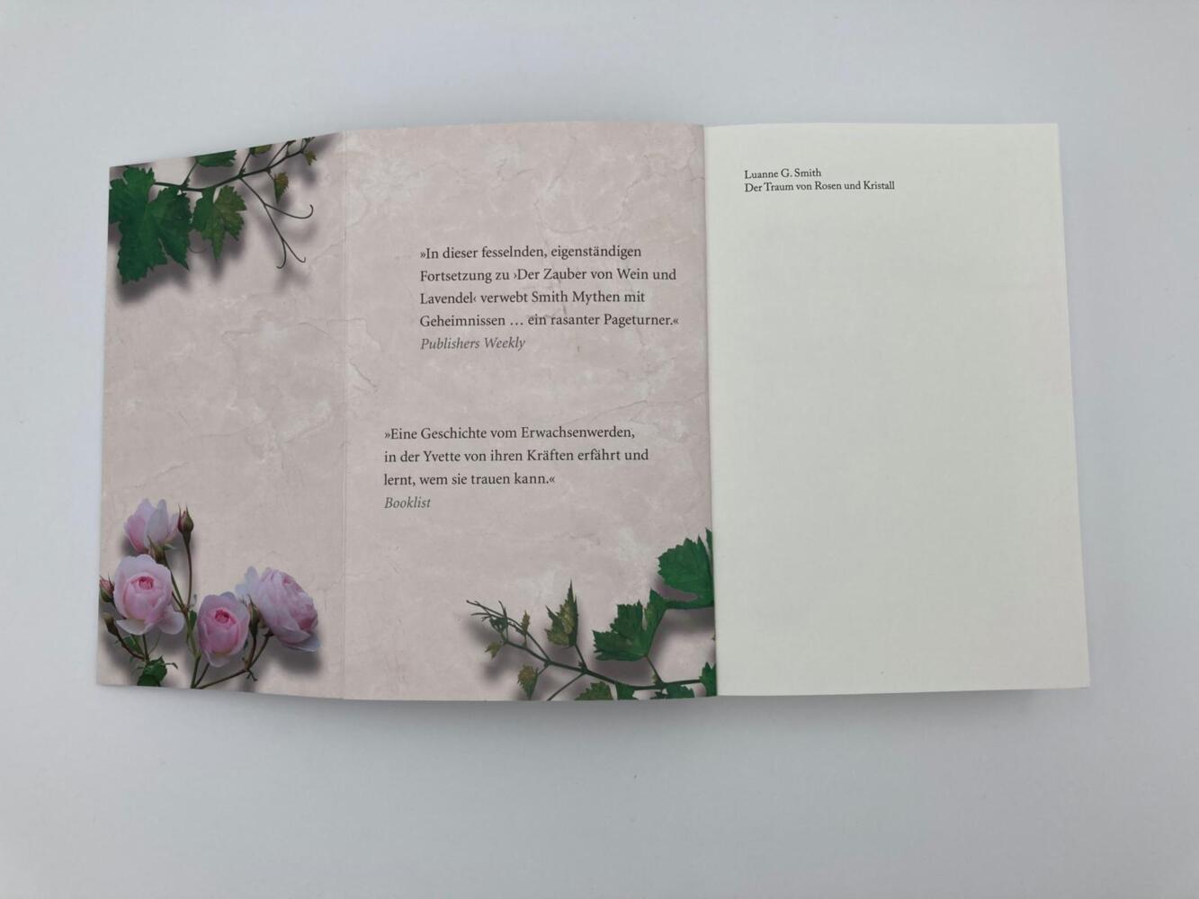 Bild: 9783492706186 | Der Traum von Rosen und Kristall | Luanne G. Smith | Taschenbuch