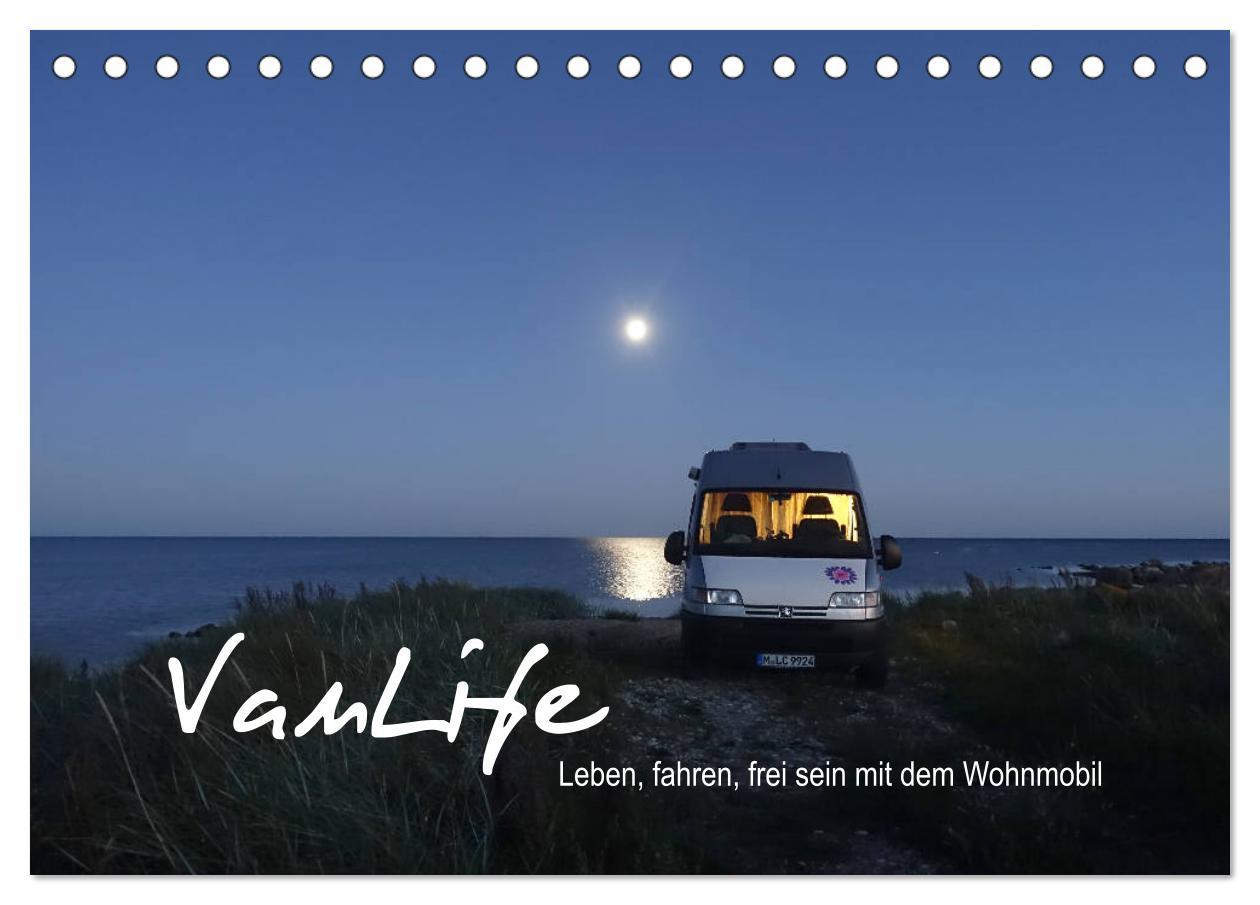 Cover: 9783435238149 | Vanlife - Leben, fahren, frei sein mit dem Wohnmobil (Tischkalender...