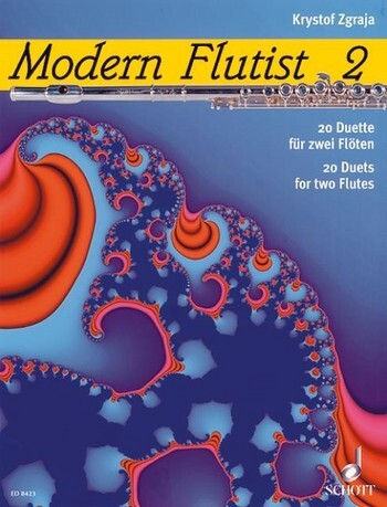 Cover: 9790001112321 | Modern Flutist | 20 Duette. Vol. 2. 2 Flöten. | Krysztof Zgraja | Buch