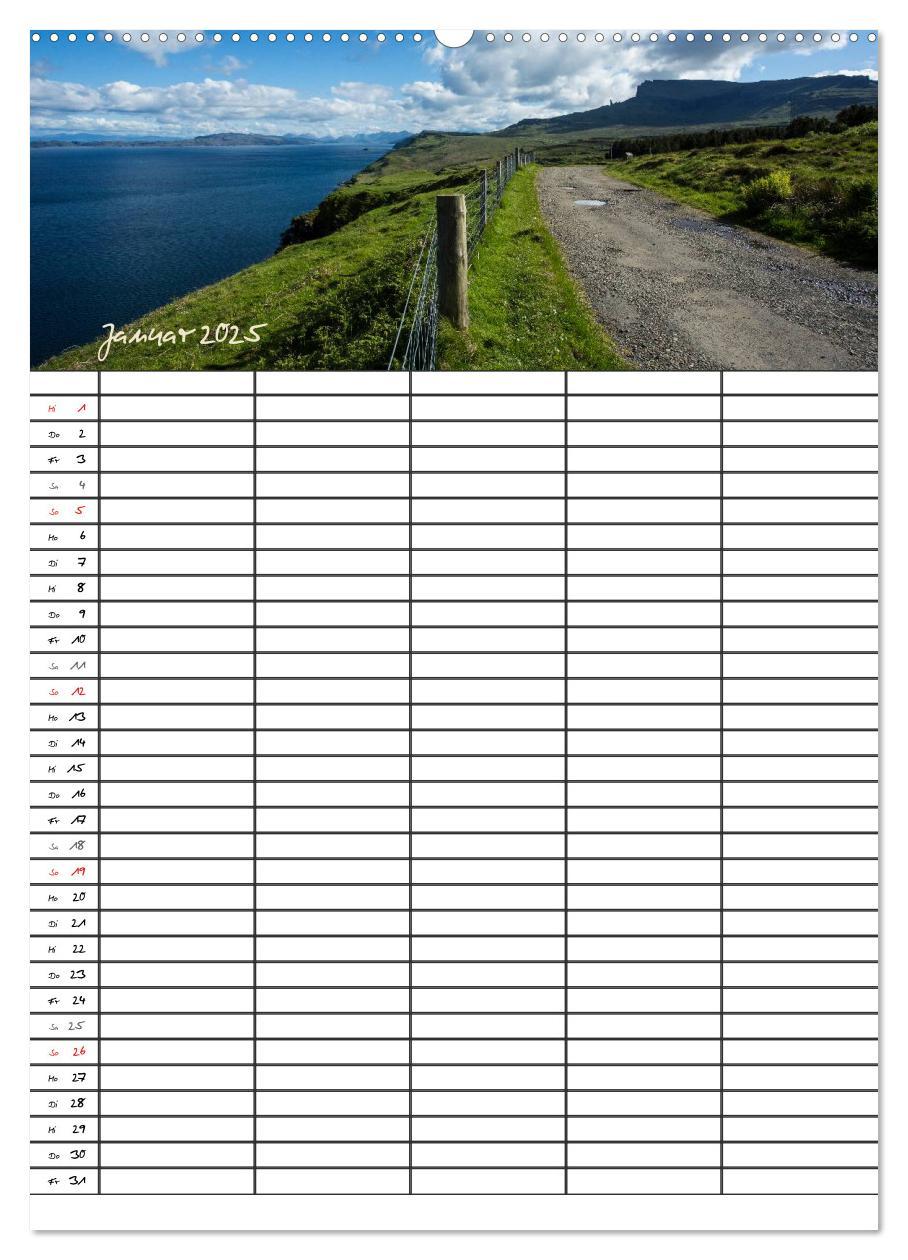 Bild: 9783457019214 | Isle of Skye - Schottlands Inseln - Familienplaner (Wandkalender...