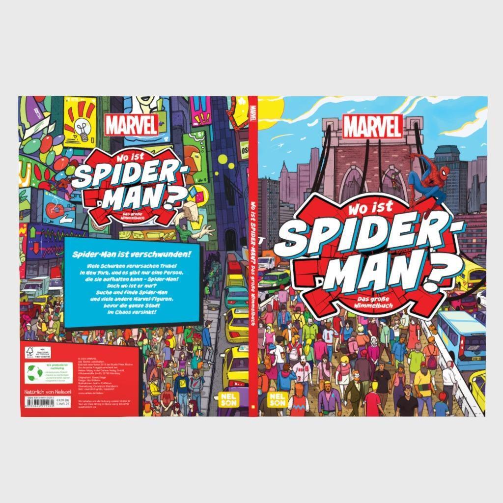 Bild: 9783845125282 | Marvel: Wo ist Spider-Man? Das große Wimmelbuch | Marvel | Buch | 2024