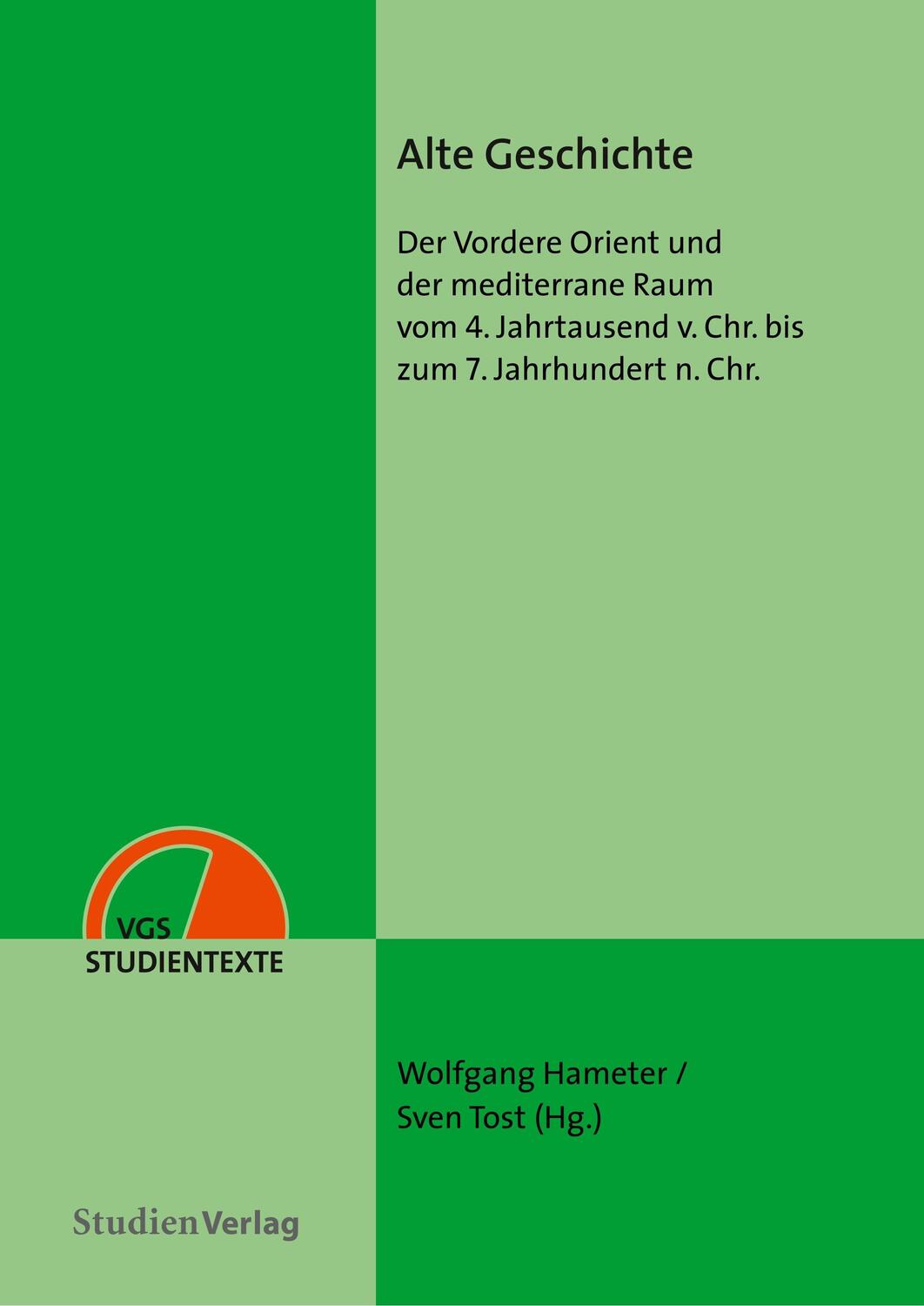 Cover: 9783706552950 | Alte Geschichte | Wolfgang Hameter (u. a.) | Taschenbuch | Deutsch