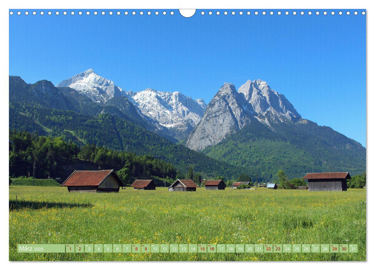 Bild: 9783383982552 | Zauber der Zugspitze (Wandkalender 2025 DIN A3 quer), CALVENDO...