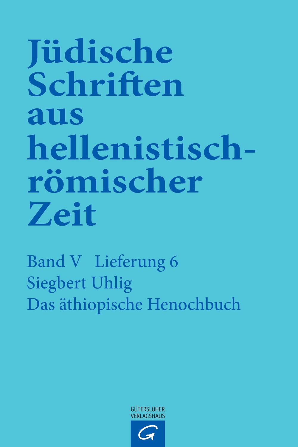 Cover: 9783579039565 | Das äthiopische Henochbuch | Siegbert Uhlig | Taschenbuch | Paperback