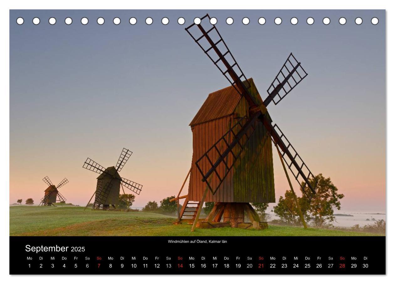 Bild: 9783435563845 | Südschweden (Tischkalender 2025 DIN A5 quer), CALVENDO Monatskalender