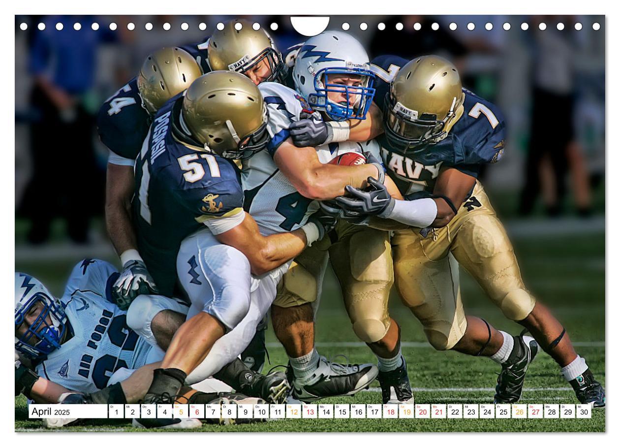 Bild: 9783383933257 | American Football - mein Sport (Wandkalender 2025 DIN A4 quer),...