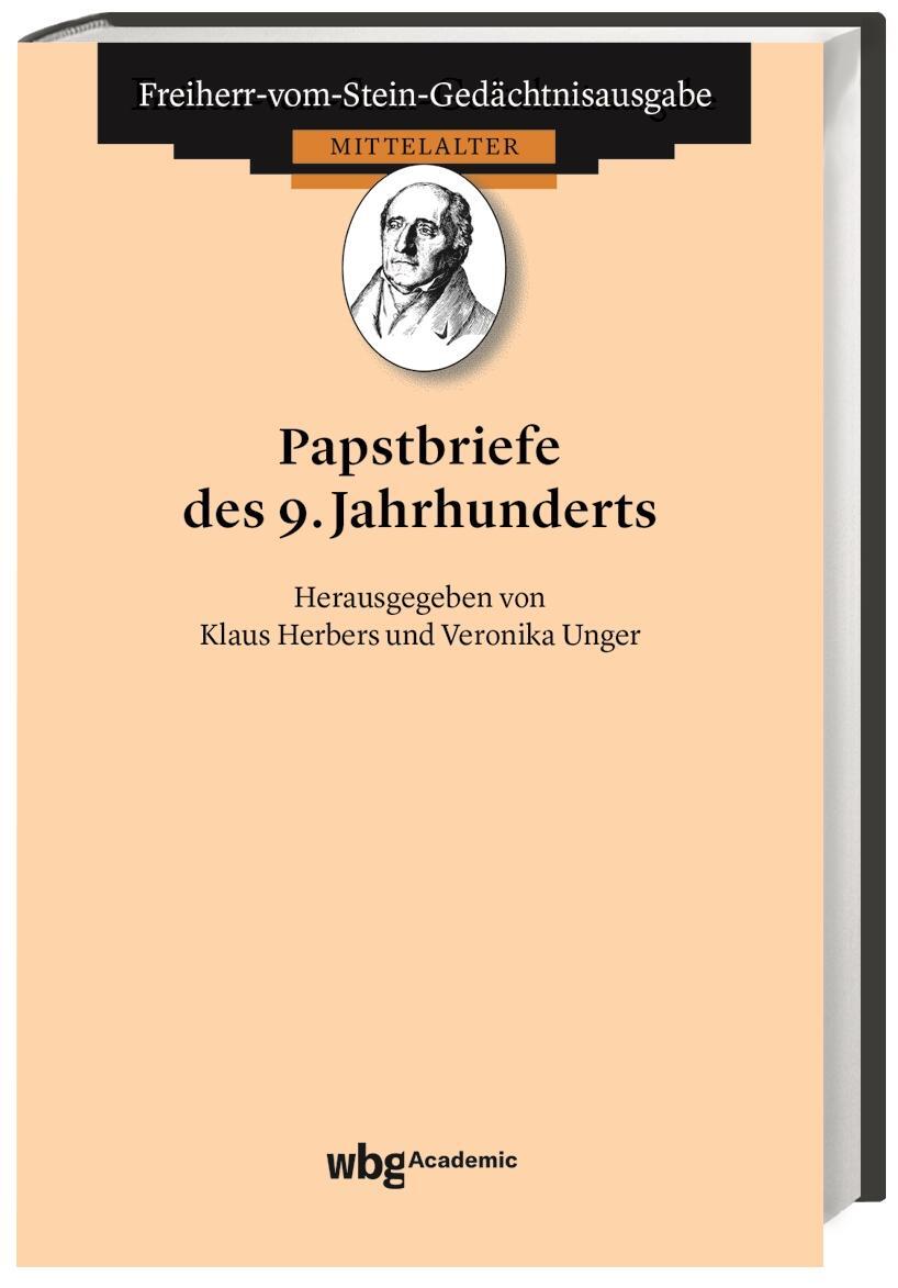 Cover: 9783534269389 | Papstbriefe des 9. Jahrhunderts | Klaus Herbers (u. a.) | Buch | 2019