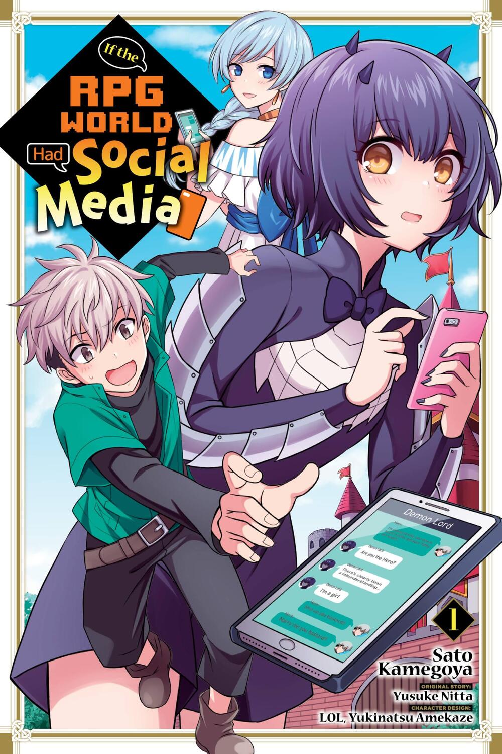 Cover: 9781975320942 | If the RPG World Had Social Media..., Vol. 1 (manga) | Nitta (u. a.)