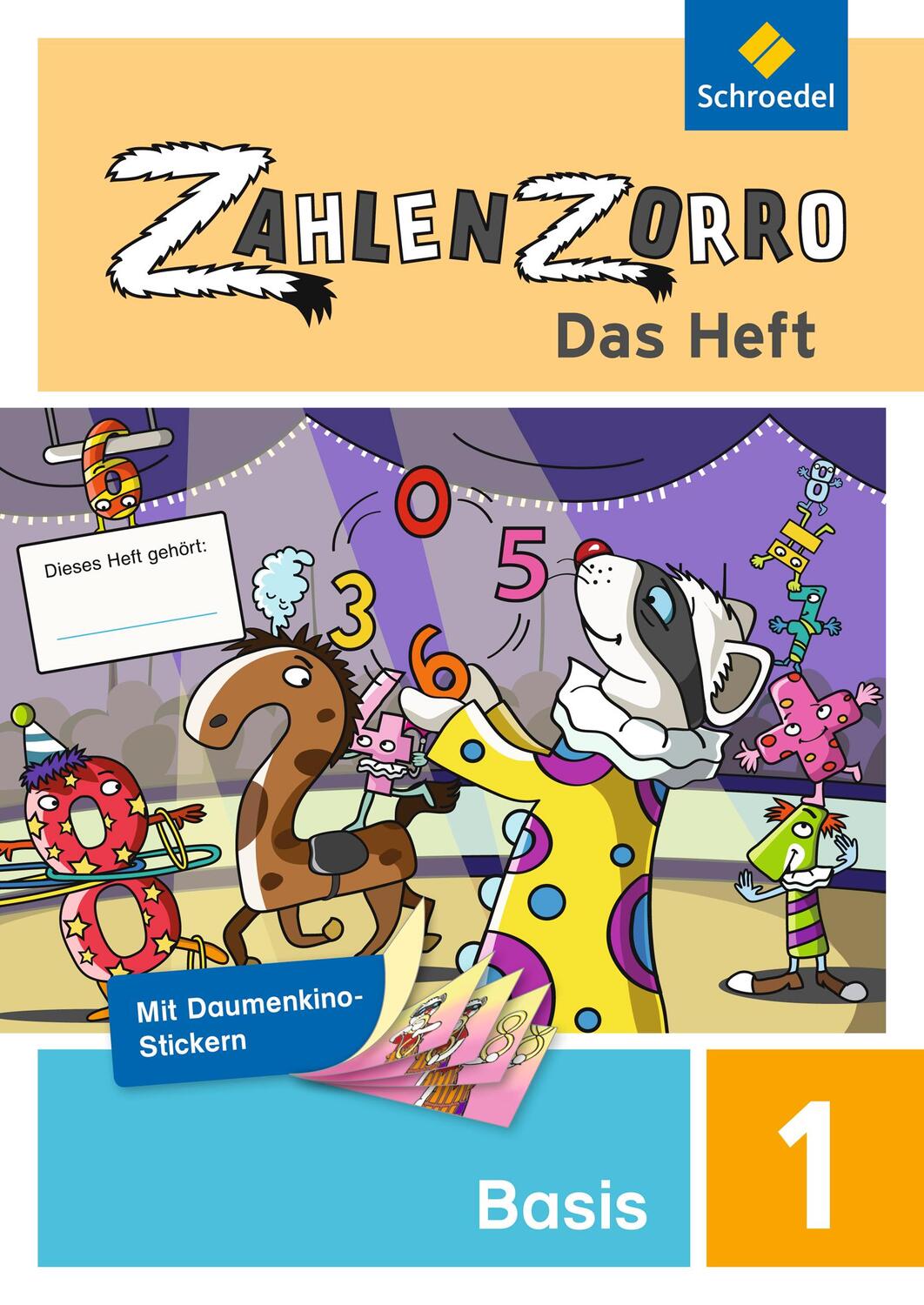 Cover: 9783507140219 | Zahlenzorro 1. Basiheft - Das Heft | Broschüre | Deutsch | 2014