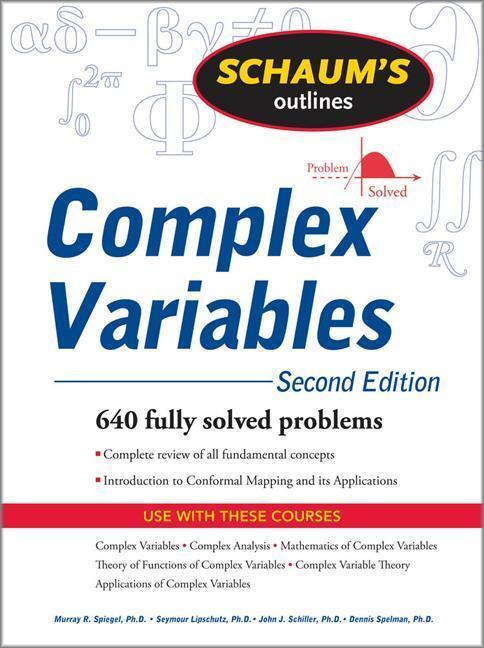 Cover: 9780071615693 | Schaum's Outline of Complex Variables, 2ed | Murray Spiegel (u. a.)
