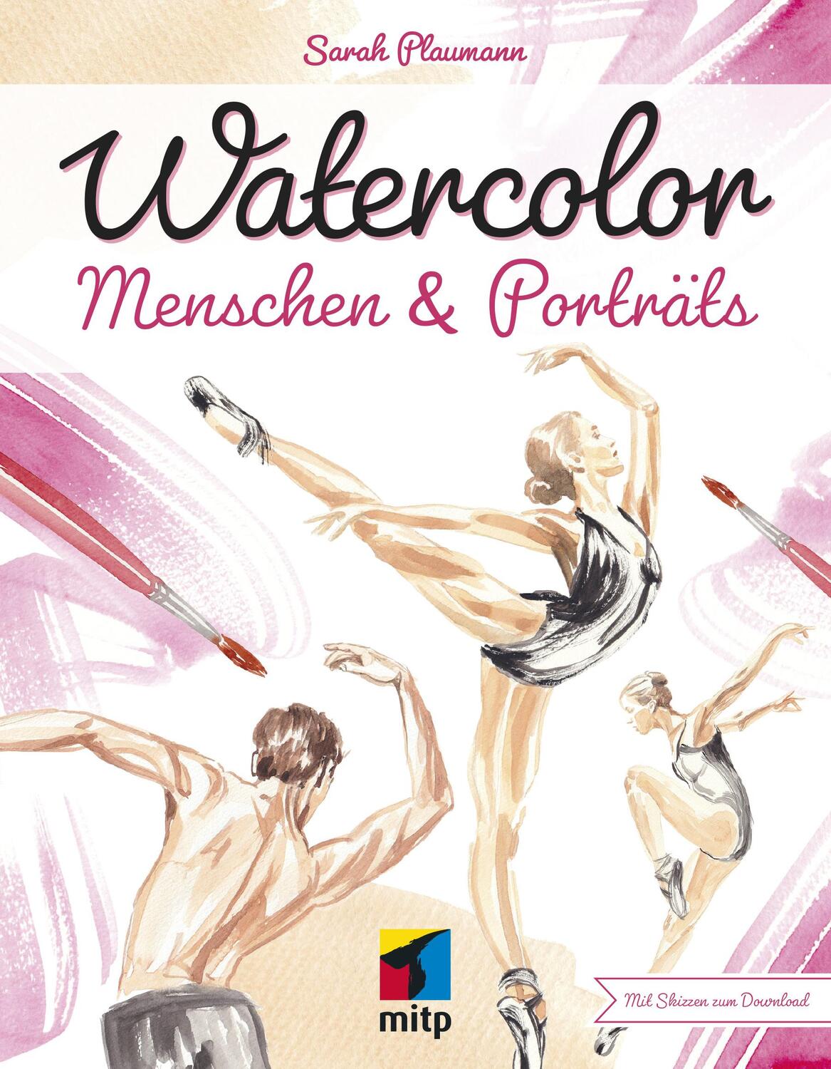 Cover: 9783747501528 | Watercolor Menschen &amp; Porträts | Mit Schritt-für-Schritt-Anleitungen